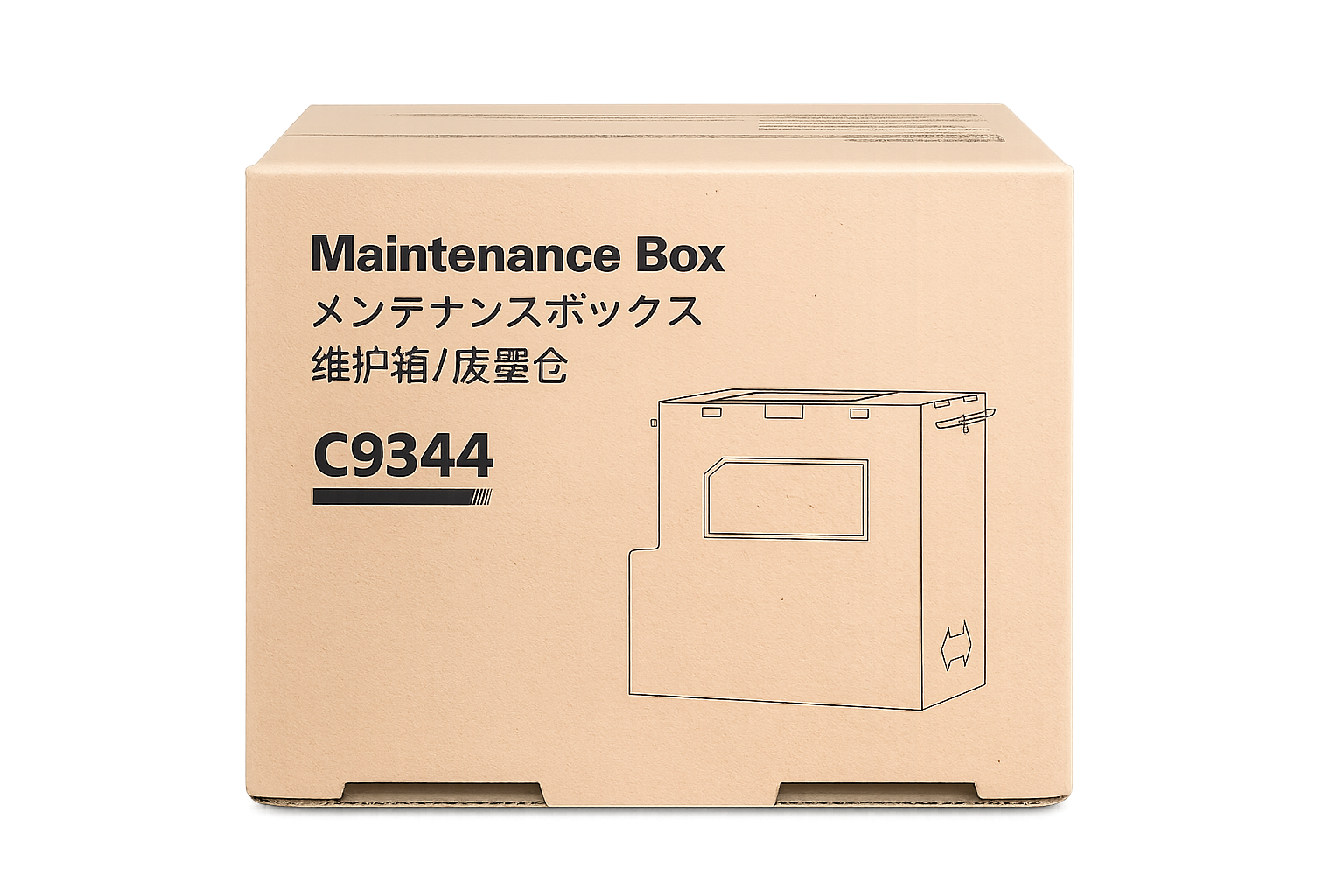 Caja de mantenimiento epson